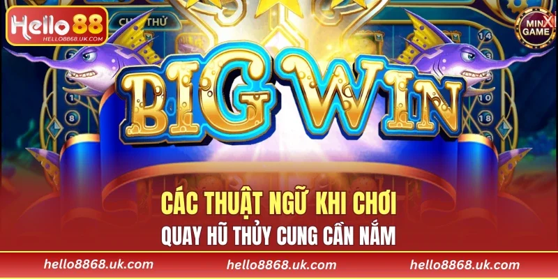 Các thuật ngữ khi chơi quay hũ Thủy Cung cần nắm