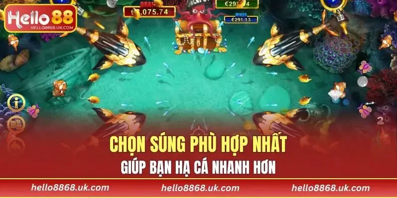 Chọn súng phù hợp nhất giúp bạn hạ cá nhanh hơn