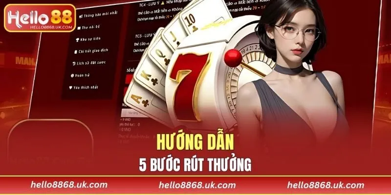 Hướng dẫn 5 bước rút thưởng