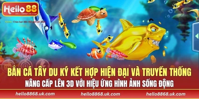 Tựa game được nâng cấp 3D với hiệu ứng hình ảnh sống động